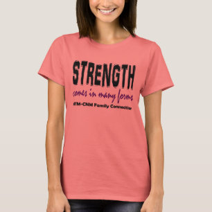 Camiseta T-shirt - a força vem em muitos formulários