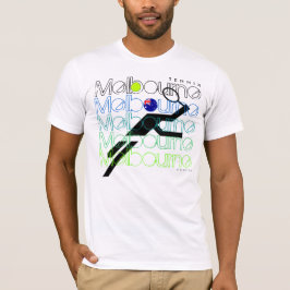 Camiseta T-shirt aberto da bandeira 2 do australiano do