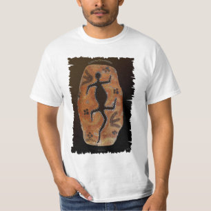 Camiseta T-shirt aborígene australiano da arte de GOANNA