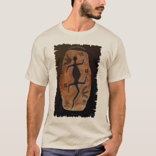 Camiseta T-shirt aborígene australiano da arte de GOANNA