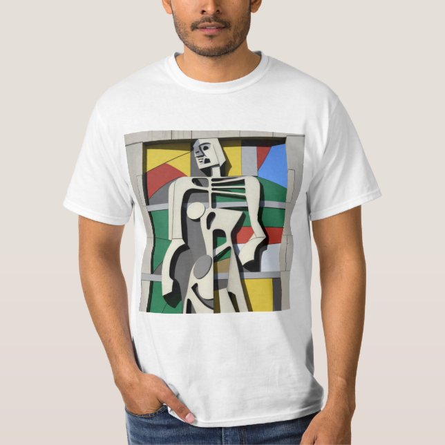 Camiseta T-shirt abstract design unique (Frente)