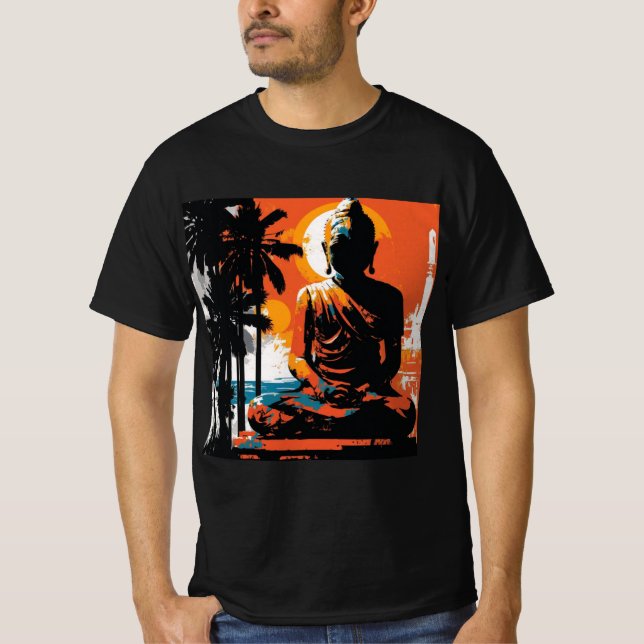 Camiseta T-shirt abstract design unique (Frente)