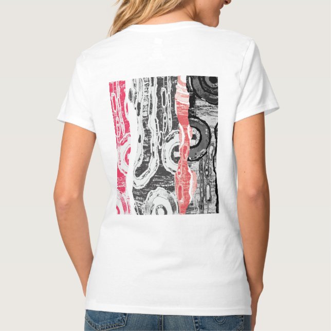 Camiseta T-Shirt – Abstract Land (Verso)