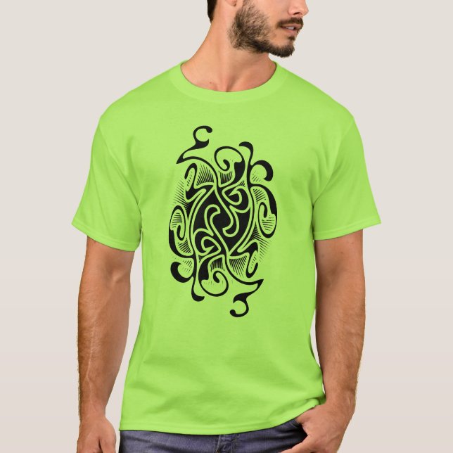 Camiseta T-shirt abstrato (Frente)