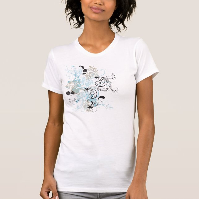 Camiseta T-shirt abstrato (Frente)