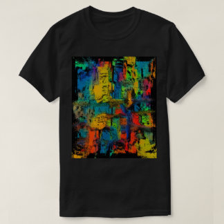 Camiseta T-Shirt abstrato color 3D