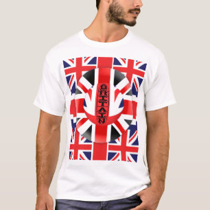 Camiseta T-shirt abstrato de Grâ Bretanha Union Jack