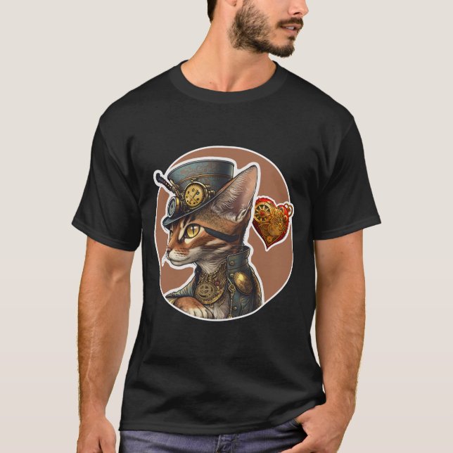 Camiseta T-Shirt Abyssinian Cat (Frente)