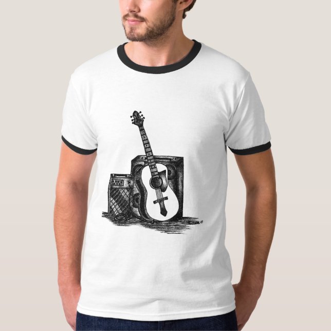 Camiseta T-shirt acústico (Frente)