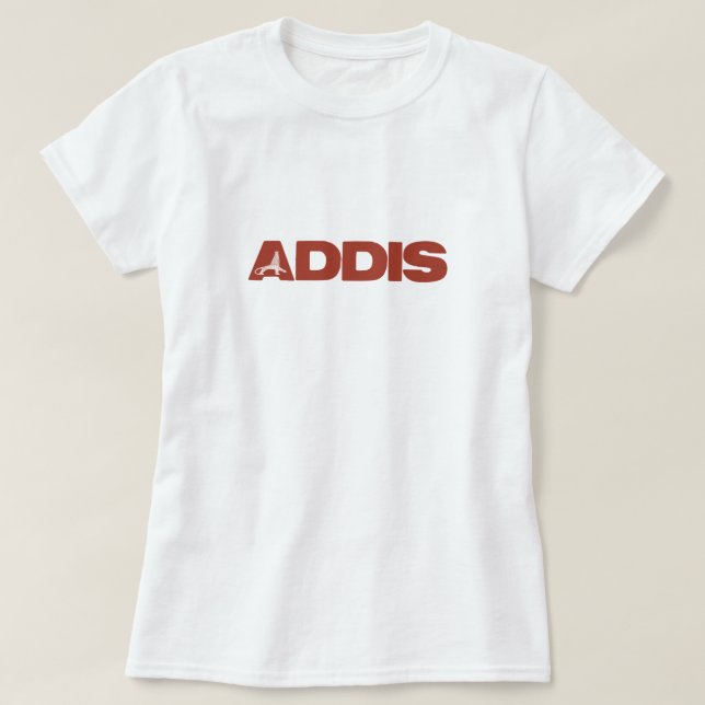 Camiseta T-Shirt Addis Ababa (Frente do Design)