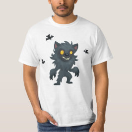 Camiseta T-Shirt Adorable Werewolf Halloween