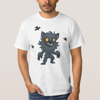 Camiseta T-Shirt Adorable Werewolf Halloween