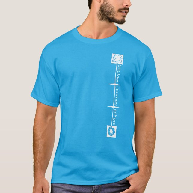 Camiseta T-shirt adulto da escola da viagem de Boulder - (Frente)