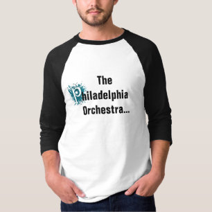 Camiseta T-shirt adulto da orquestra de Philadelphfia da
