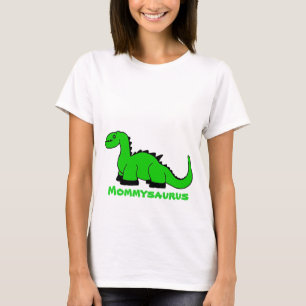 Camiseta T-shirt adulto personalizado do dinossauro para a