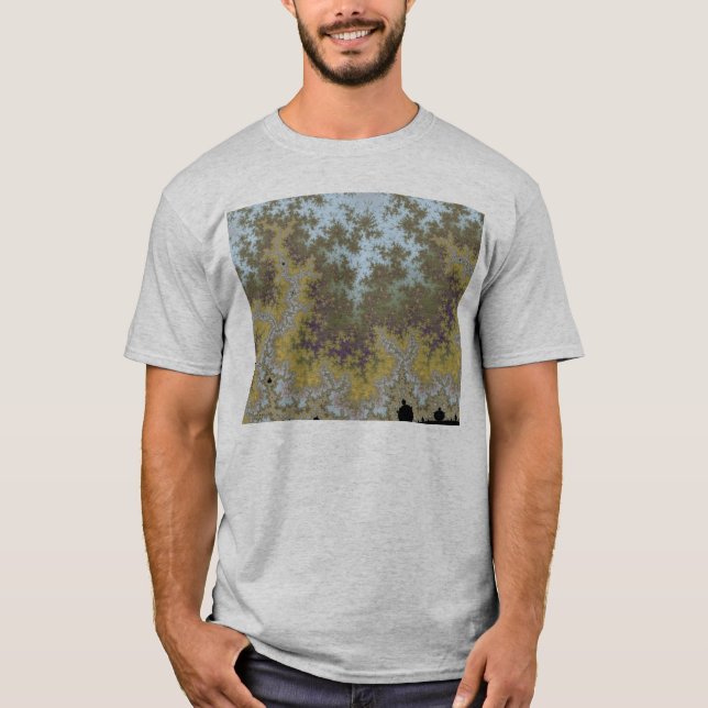 Camiseta T-shirt aéreo da urze (Frente)