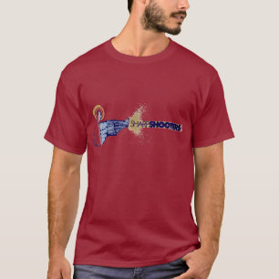 Camiseta T-shirt afiado dos atiradores