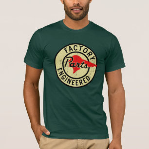 Camiseta T-shirt afligido do sinal das peças de Pontiac