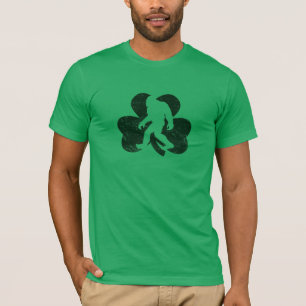 Camiseta T-shirt afortunado de Sasquatch (afligido)