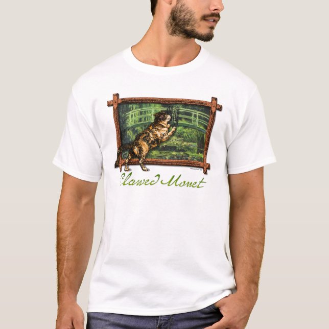 Camiseta T-shirt agarrado de Monet (Frente)