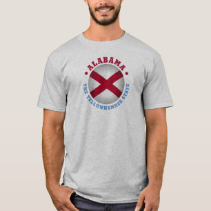 Camiseta T-Shirt ALABAMA STATE FLAG