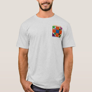 Camiseta T-shirt alaranjado do esmagamento