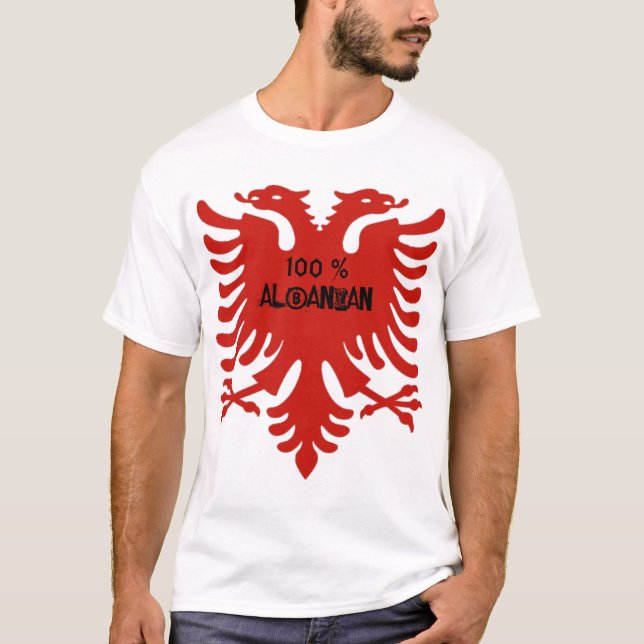 Camiseta T-shirt albanês (Frente)