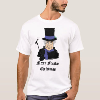 Camiseta T-shirt alegre do Natal de Freakin