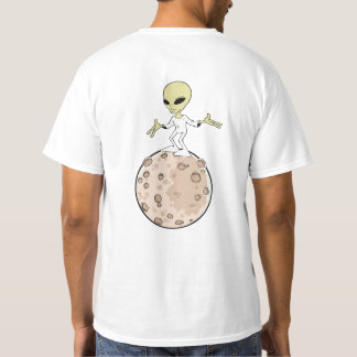 Camiseta T-shirt “Alien sobre o seu planeta "