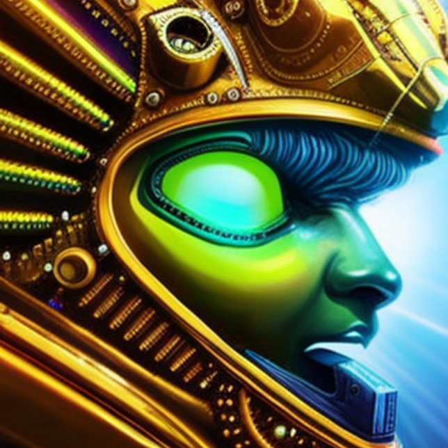 Camiseta T-Shirt alienígena de ficção científica (Criador carregado)