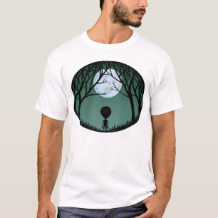 Camiseta T-shirt alienígena dos homens com a Alienígena dos
