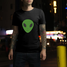 Camiseta T-Shirt Alienígena Verde