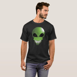 Camiseta T-shirt Alienígena verde