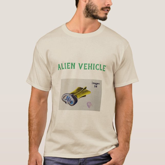 Camiseta T-shirt aliens home (Frente)