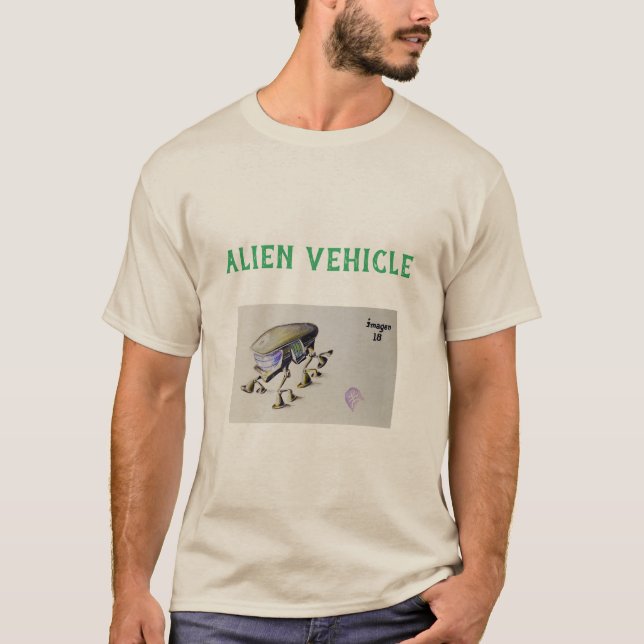 Camiseta T-shirt aliens home (Frente)