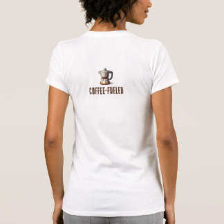 Camiseta T-Shirt Alimentado Com Café E Com Dados