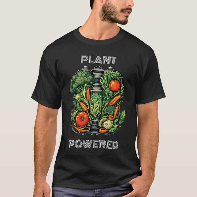 CAMISETA T-SHIRT ALIMENTAR A PLANTA (Frente)
