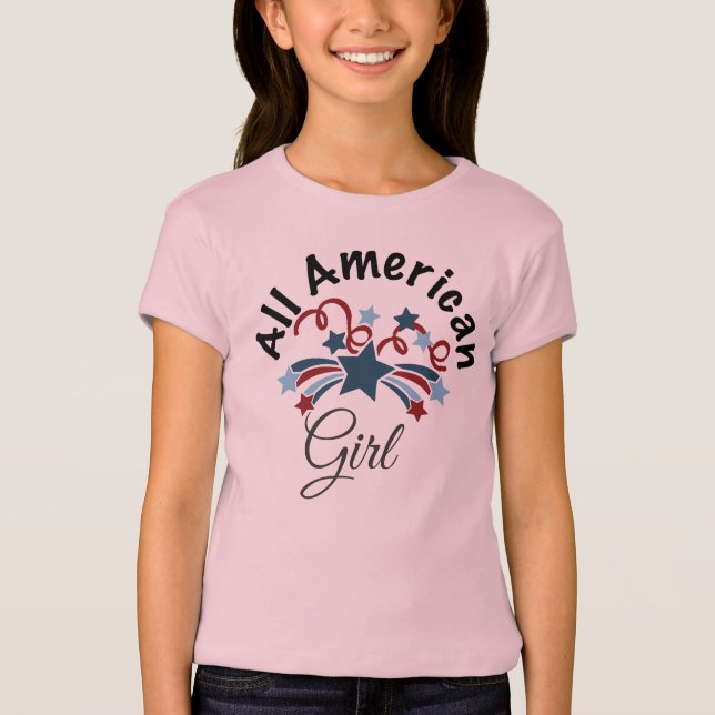 Camiseta T-Shirt All-American Girl (Frente)