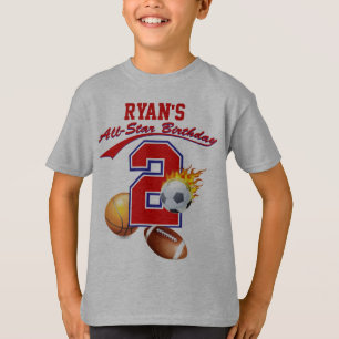 Camiseta T-shirt All-star da campainha dos esportes do