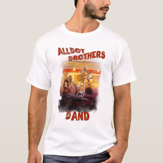 Camiseta T-shirt allbot brothers banda / conserto de discos