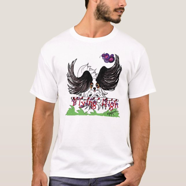 Camiseta t-shirt alto de voo (Frente)