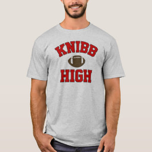 Camiseta T-shirt alto do futebol de Knibb