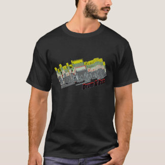 Camiseta T-shirt alto dos homens da ordem da "invasão"