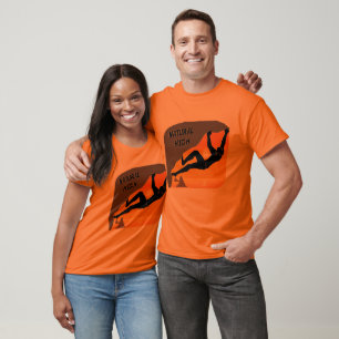 Camiseta T-shirt alto natural