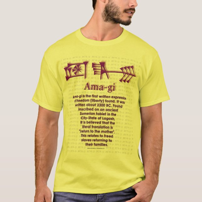 Camiseta T-shirt Ama-gi2 (Frente)