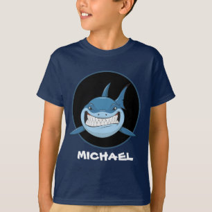 Camiseta T-Shirt, amantes de tubarões de praia assustadore