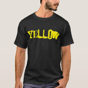 Camiseta T-Shirt AMARELO-AMARELO DE FASHION