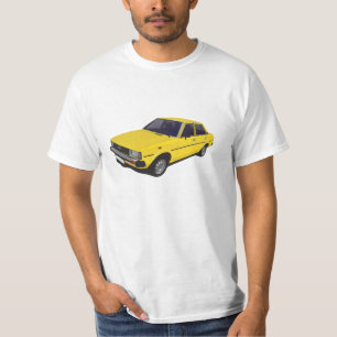Camiseta T-shirt amarelo de Toyota Corolla DX E70