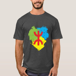 Camiseta T-shirt Amazigh flag