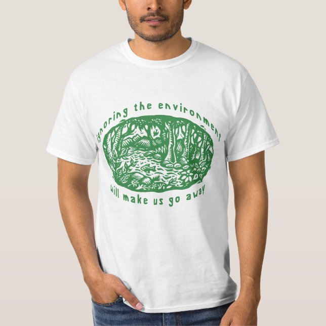 Camiseta T-shirt ambiental (Frente)